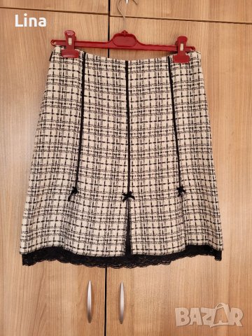 Карирана пола, снимка 3 - Поли - 39509955