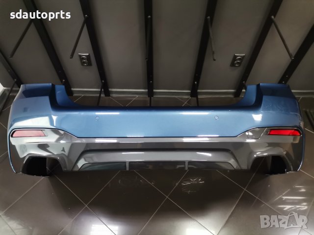Задна Броня BMW 5 G30 Lci M Пакет БМВ Г30 Фейслифт Комплект - А21