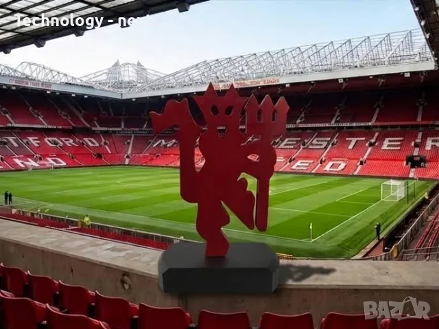 Статуетка "Червеният дявол" – Манчестър Юнайтед/ Manchester United, снимка 2 - Футбол - 56067249