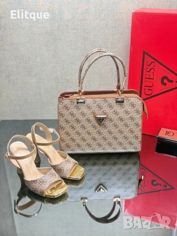 сандали на ток guess 