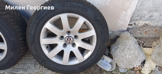 Джанти за vw 5x112 15цола, снимка 9 - Гуми и джанти - 52028706
