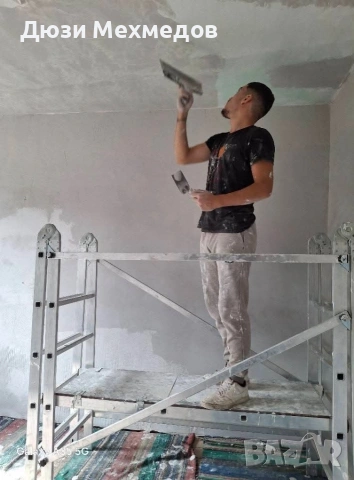 ИЗВЪРШВАМЕ СТРОИТЕЛНИ РЕМОНТИ, ШПАКЛОФКА ГИПСОКОРТОН БОЯДИСВАНЕ ТЕРАКОТА ФАЯНС ЗИДАРИЯ НАВЕСИ , снимка 2 - Ремонти на апартаменти - 53365313