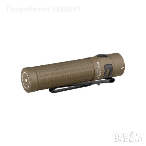 Фенерче Olight Baton 3 Pro MAX 2500 лумена магнезиева сплав Desert Tan, снимка 2 - Екипировка - 41501462