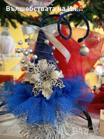 Коледна украса  елха , снимка 2 - Декорация за дома - 52238763