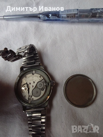 Полет - руски механичен часовник, с ръчно навиване. , снимка 5 - Мъжки - 53608491