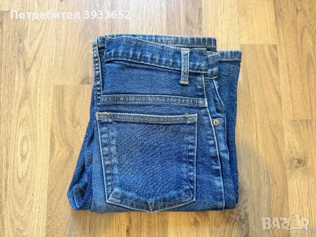 Тъмносини дънки на GAP размер XS/34/32, снимка 4 - Дънки - 56409285