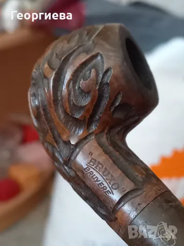 Шест броя лули с дървена поставка , снимка 11 - Лули - 50292582