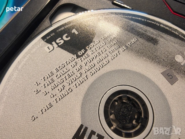 Metallica cd, снимка 8 - CD дискове - 51286022