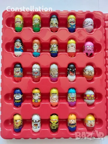 Mighty Beanz Series 2 Red Collectors Case with 45 Beans, снимка 8 - Други - 56130662