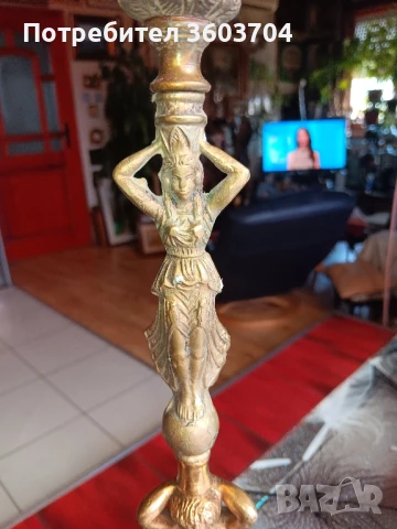 бронзова статуетка, снимка 3 - Статуетки - 51284401