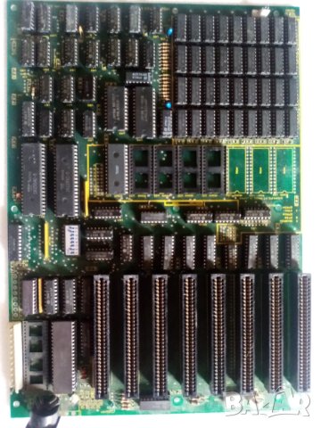 Платка дъно Правец 16 с памет 640K стар ретро компютър 