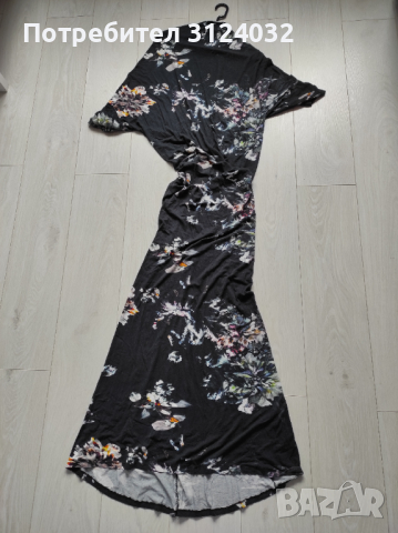 Продавам официална дълга рокля с гол гръб Lucy, снимка 1