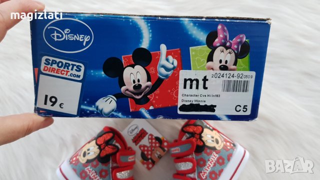 Детски кецове Мини Маус №21 - НОВИ, снимка 4 - Детски маратонки - 39788160