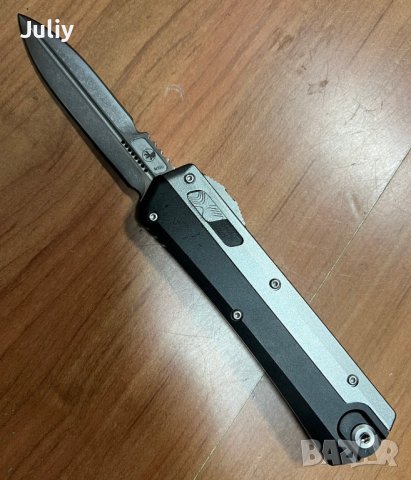 Microtech Glykon Black модел 2023, снимка 3 - Ножове - 40348790