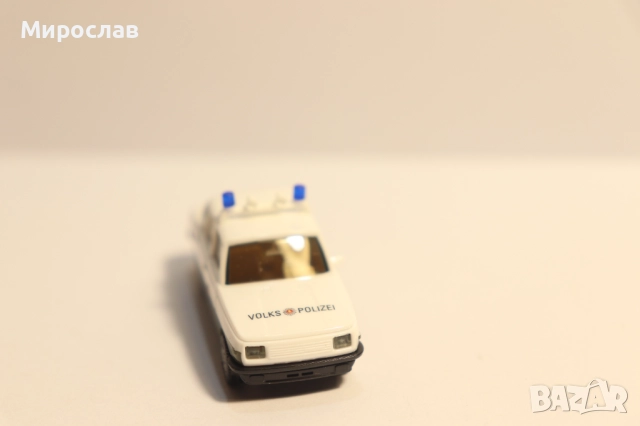 HERPA 1/87 H0 ВАРТБУРГ POLICE ПОЛИЦИЯ КОЛИЧКА МОДЕЛ, снимка 4 - Колекции - 52722306