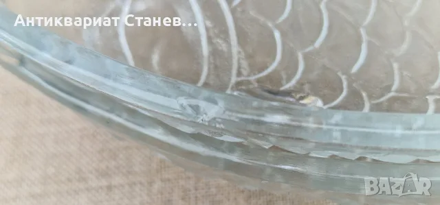 8 броя стъклени чинии риба, снимка 14 - Чинии - 56263824