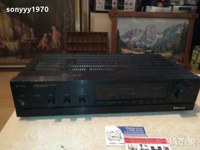 sherwood al-1110 ampli-внос germany-усилвател за ремонт 2810211631, снимка 3 - Ресийвъри, усилватели, смесителни пултове - 34613496