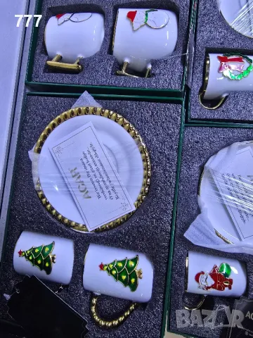 коледни сервизи за кафе, снимка 2 - Сервизи - 48319910