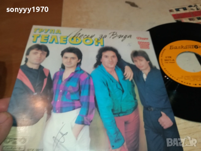 *ВАСИЛ НАЙДЕНОВ И ГРУПА ТЕЛЕФОН 1610251858, снимка 15 - Грамофонни плочи - 52078801