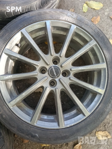Лети джанти "Borbet" 17" 4x100, снимка 8 - Гуми и джанти - 51803541
