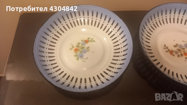 Емайлирана фруктиера панера, снимка 2 - Съдове за готвене - 52146898