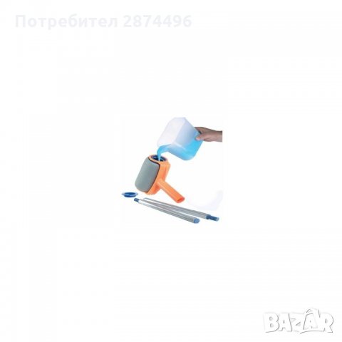 Валяк за боядисване с резервоар, E-Z Paint комплект, снимка 4 - Други стоки за дома - 34581593