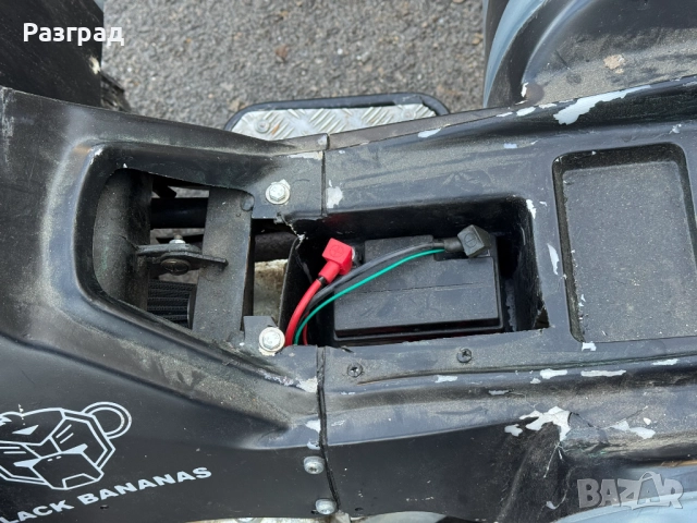 АТВ/ATV 110 кубика  BLACK BANANAS, снимка 7 - Мотоциклети и мототехника - 52456596