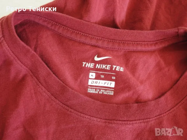Тениска • Nike • червено • размер XL • Мъже, снимка 4 - Тениски - 56314837
