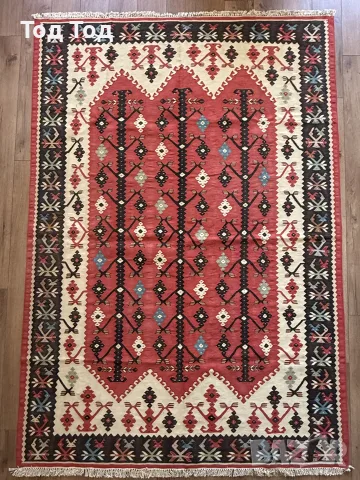 Чипровски килим Медальон , снимка 14 - Килими - 55720275