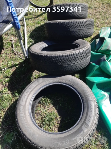 Мишелин 225/65/17 за 70 евро, снимка 4 - Гуми и джанти - 53792218