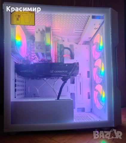 Геймърски компютър Ryzen 3500x, GeForce RTX 1070ti,16gb ddr4,1tb ssd