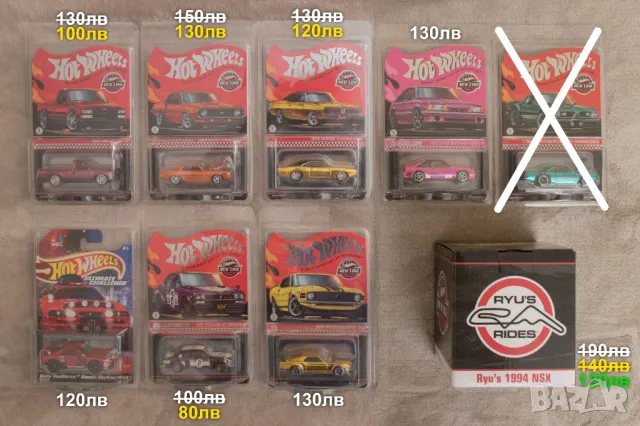 Колекционерски модели Hot Wheels Car Culture / Premium / NFT / Elite64 / RLC, снимка 4 - Колекции - 33732089