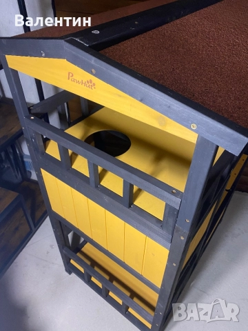 Външна катерушка / къщичка за котки PawHut, снимка 5 - За котки - 52653385