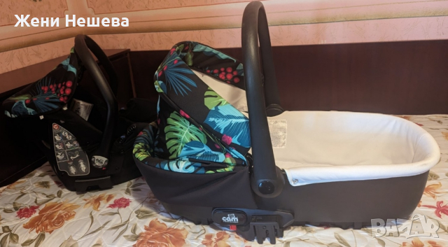 Бебешка комбинирана количка Cam 3 в 1, снимка 8 - Детски колички - 44526035