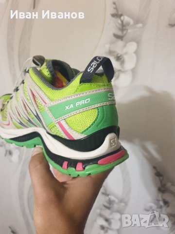 туристически обувки SALOMON XA PRO 3D  номер 38 , снимка 10 - Други - 34095596