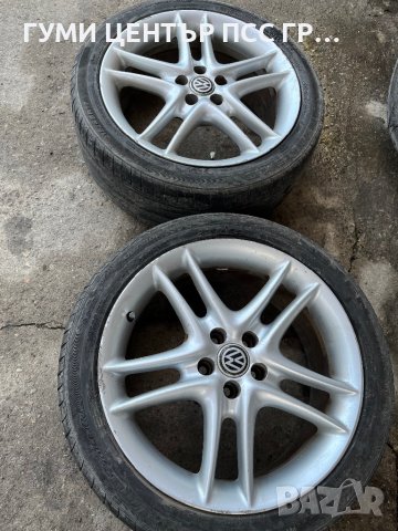 Джанти 5 100 alessio 7,5j 17 цола , снимка 2 - Гуми и джанти - 40433206