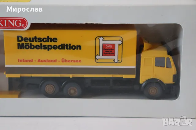 WIKING H0 1/87 MERCEDES BENZ КАМИОН МОДЕЛ ИГРАЧКА КОЛИЧКА, снимка 2 - Колекции - 49234224