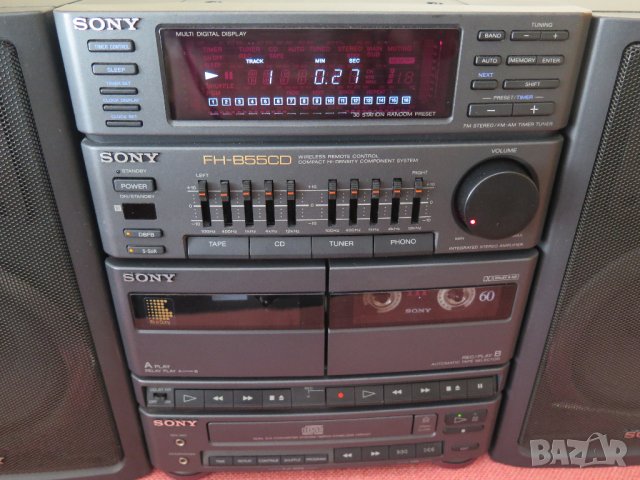 SONY FH-B55CD LIMITED EDITION ,Sony HCD-H55,дистанционно, снимка 6 - Радиокасетофони, транзистори - 41001567