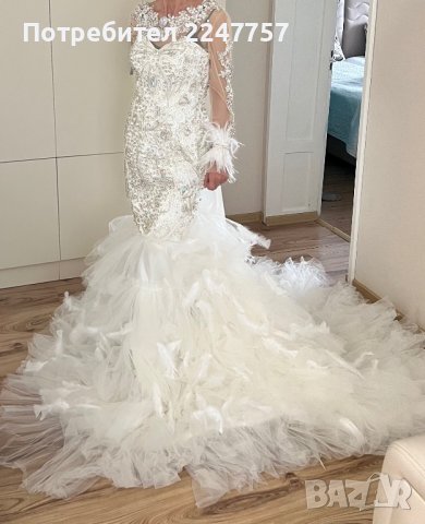 Булченска рокля, снимка 2 - Сватбени рокли - 40045887