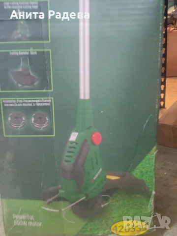 Електрически тример за трева , снимка 3 - Градинска техника - 50764444