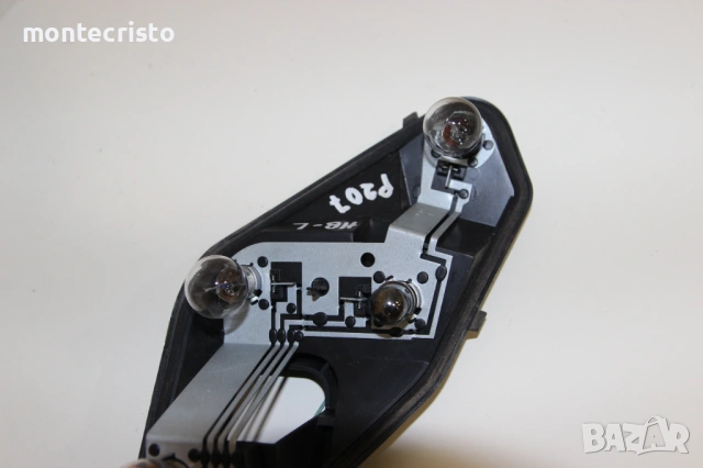 Лява платка стоп Peugeot 207 хечбек (2006-2009г.) VP5PFX13N005AA / ляв ламподържач Пежо 207, снимка 3 - Части - 53614324