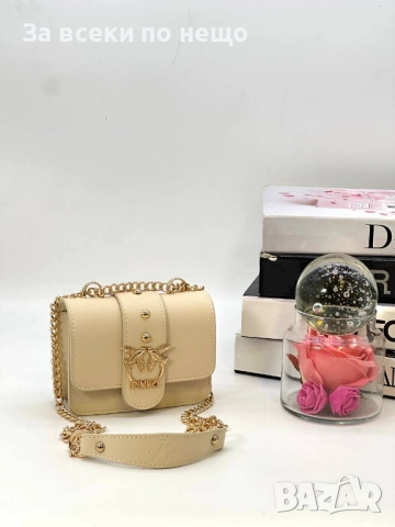 Pinko Дамска Чанта С Дълга Дръжка За През Рамо Пинко - Налични Различни Цветове Код SK83, снимка 6 - Чанти - 52475600