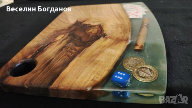 Епоксидна кристална смола и орех, снимка 8 - Други - 53059968