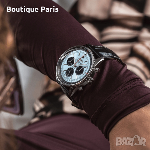 Breitling Navitimer Blue мъжки часовник, снимка 4 - Мъжки - 44524405