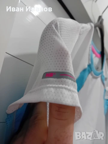 Оригинална дамска спортна тениска New Balance, снимка 6 - Тениски - 50669565