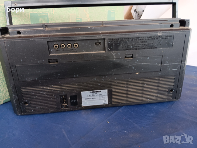 TELEFUNKEN RC 760 Радиокасетофон, снимка 8 - Радиокасетофони, транзистори - 44589799