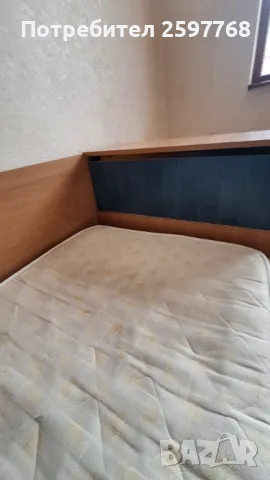 Детско обзавеждане.Единично легло с ракла,двулицев матрак и два гардероба , снимка 8 - Спални и легла - 49782940