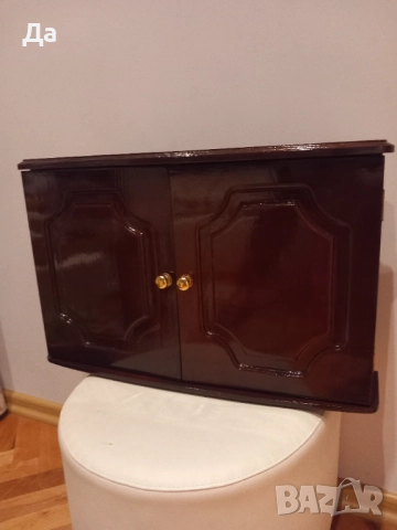 Английско шкафче стенно, снимка 6 - Антикварни и старинни предмети - 52751856