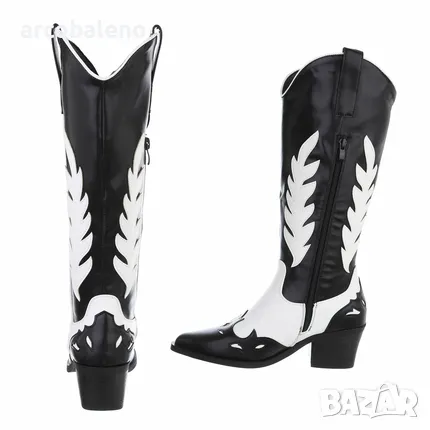 Дамски уестърн и байкърски ботуши, 3цвята , снимка 11 - Дамски ботуши - 48162904