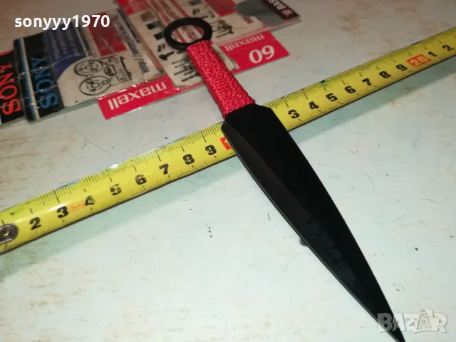 КАМА-НОЖ С ЧЕРВЕНА ОПЛЕТКА 1303250716, снимка 6 - Ножове - 49473586